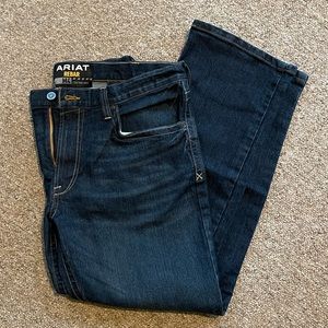 Men’s Ariat Rebar M4 Low Rise Bootcut Jeans. Like new condition. Size 36/32.